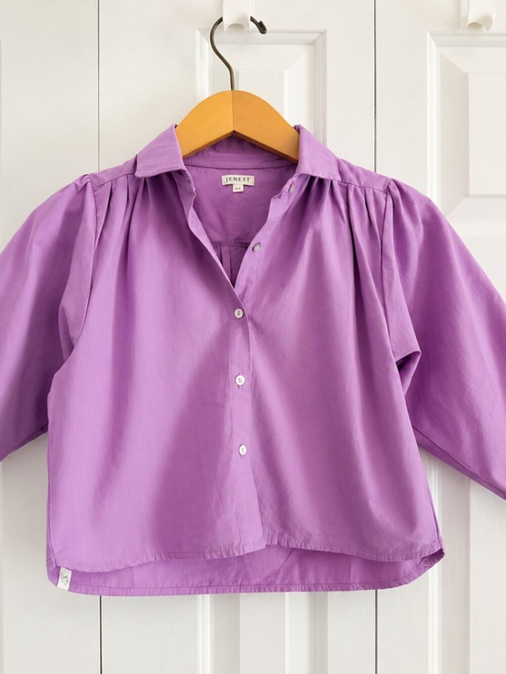 JENEST Lilac Cotton Blouse | Girls Size 3–4 Years